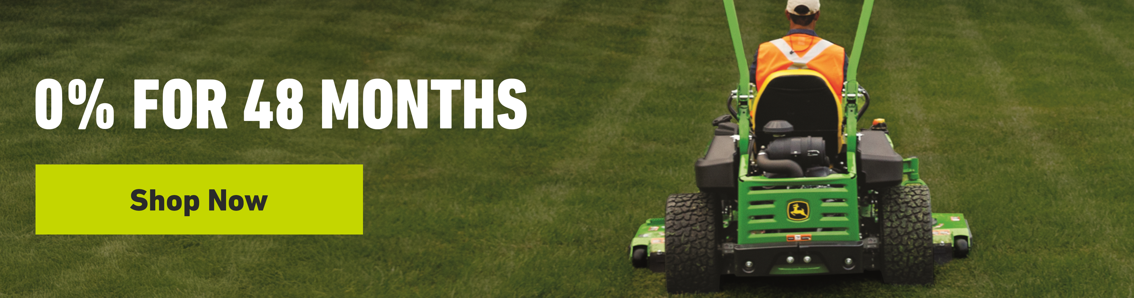 Commercial Mowers - 0% for 48 mo.