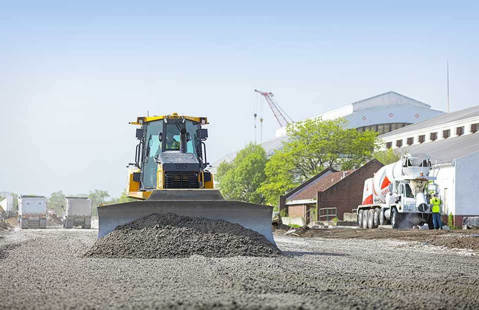Dozer fit with Topcon MCX-MAX Dozer System