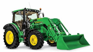 John Deere 6R Tractor with cab