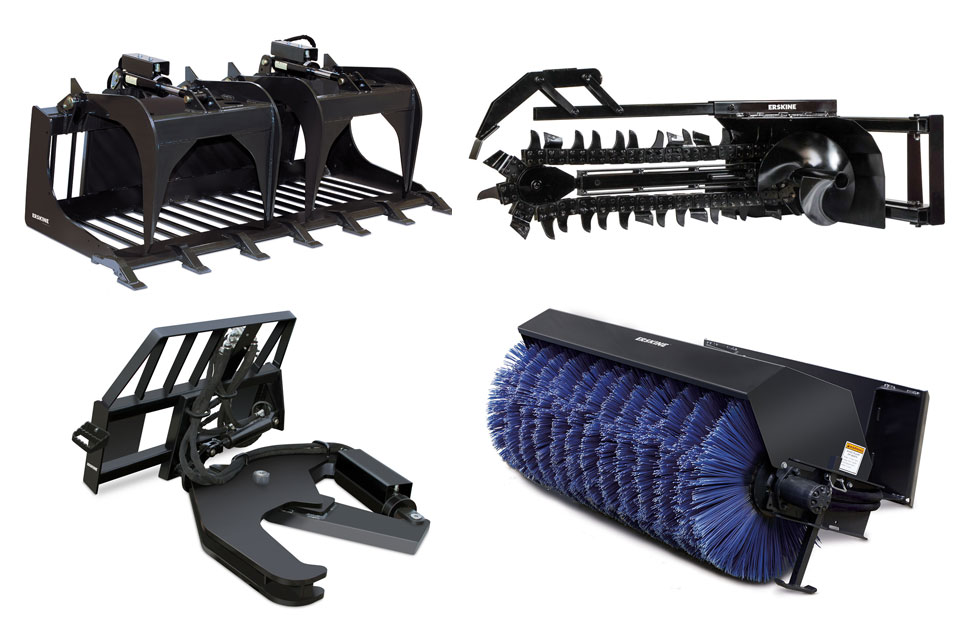 Selection of Erskine Attachments