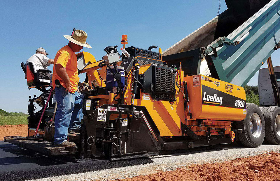 Dependable and productive commercial asphalt paving equipment.