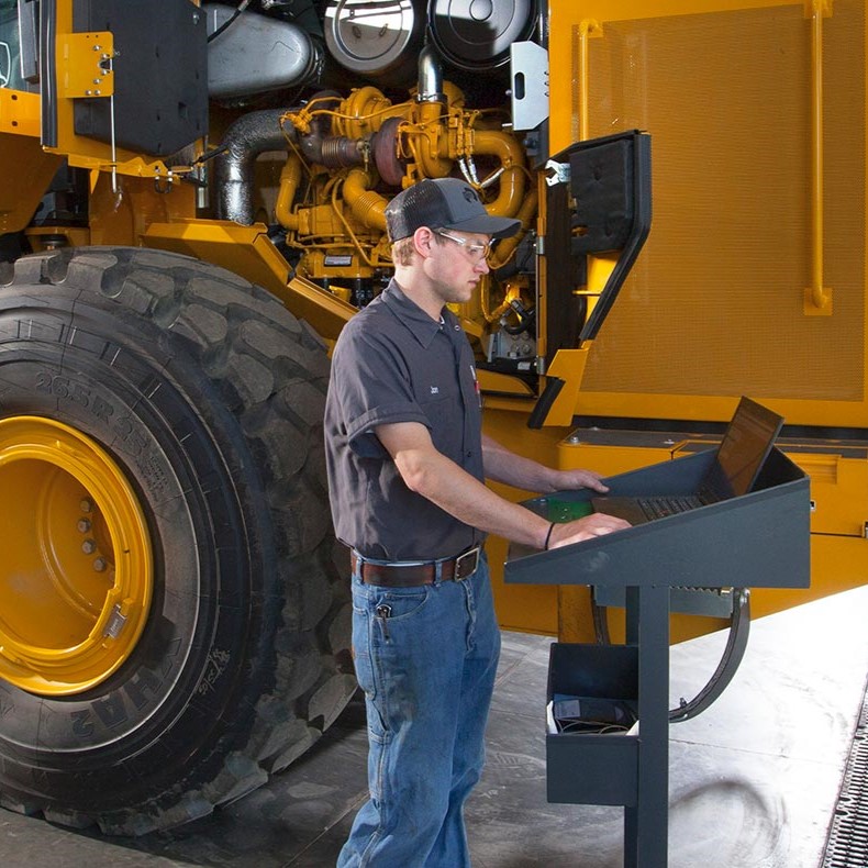RDO Employee working on John Deere Equipment