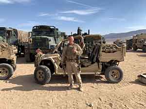 Taye McCurley – Marine Corps Veteran – Service Manager, RDO Equipment Co.