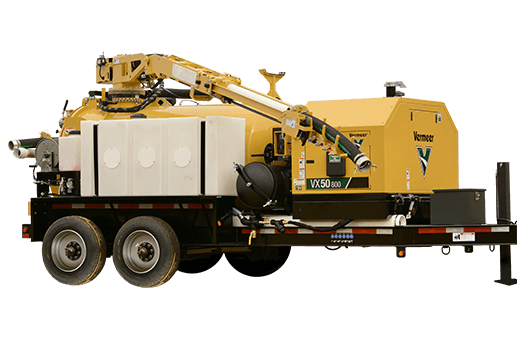 Vac Trailer in a studio environment