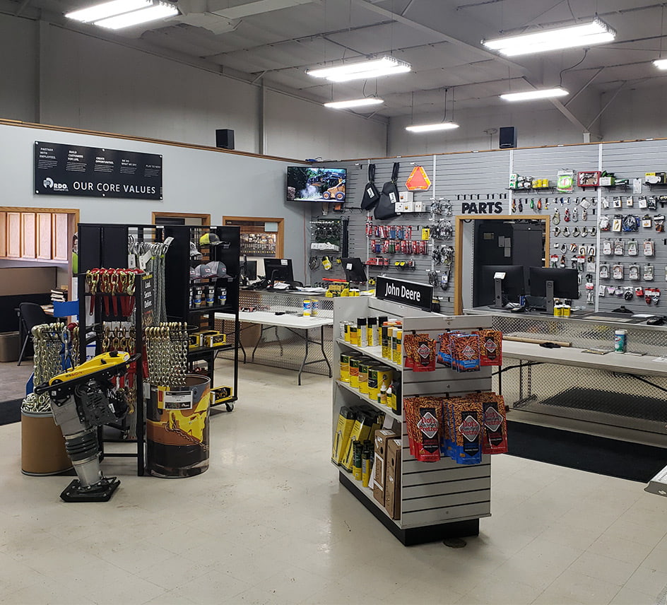 Sauk Rapids RDO Equipment Co. showroom