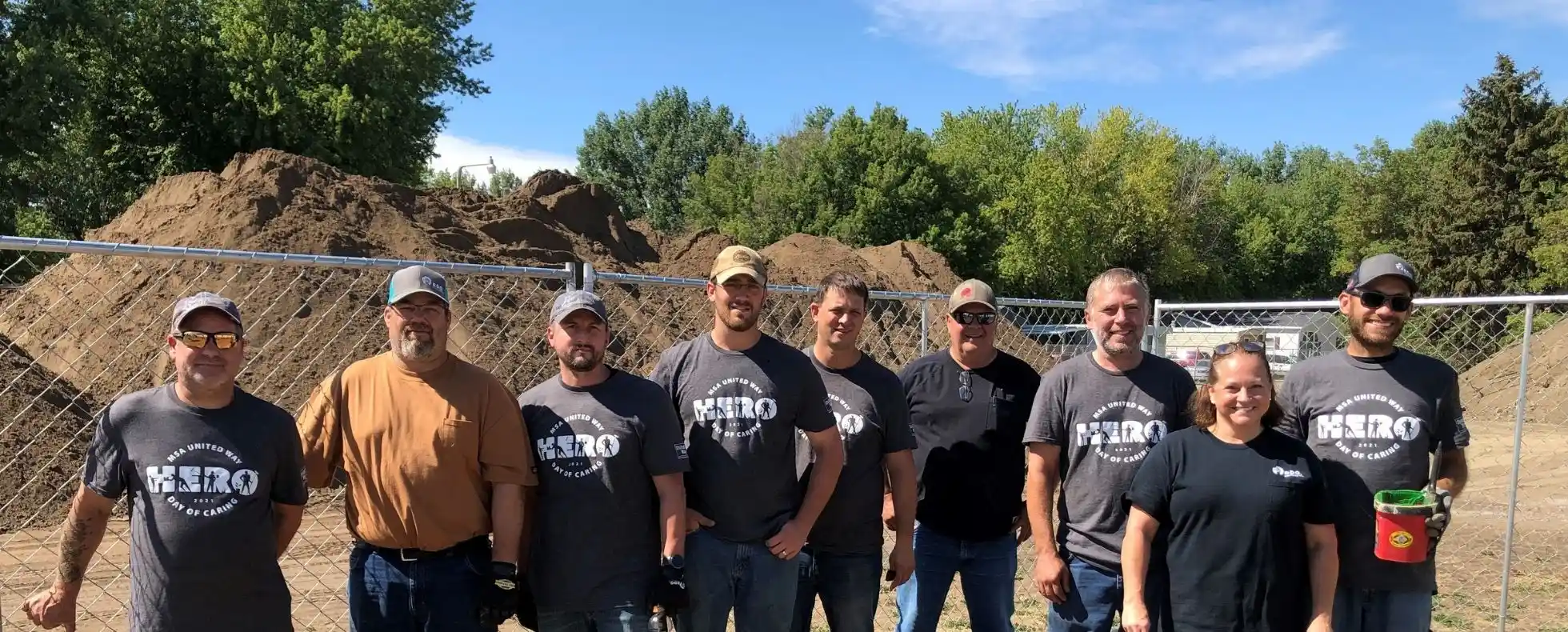 Bismarck Team Members Spend Day of Caring in the Community