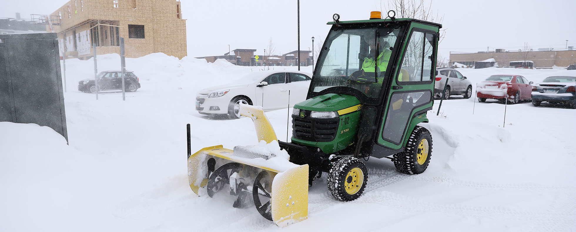 RDO Equipment Co. and John Deere X700 Tractor for Snow Removal