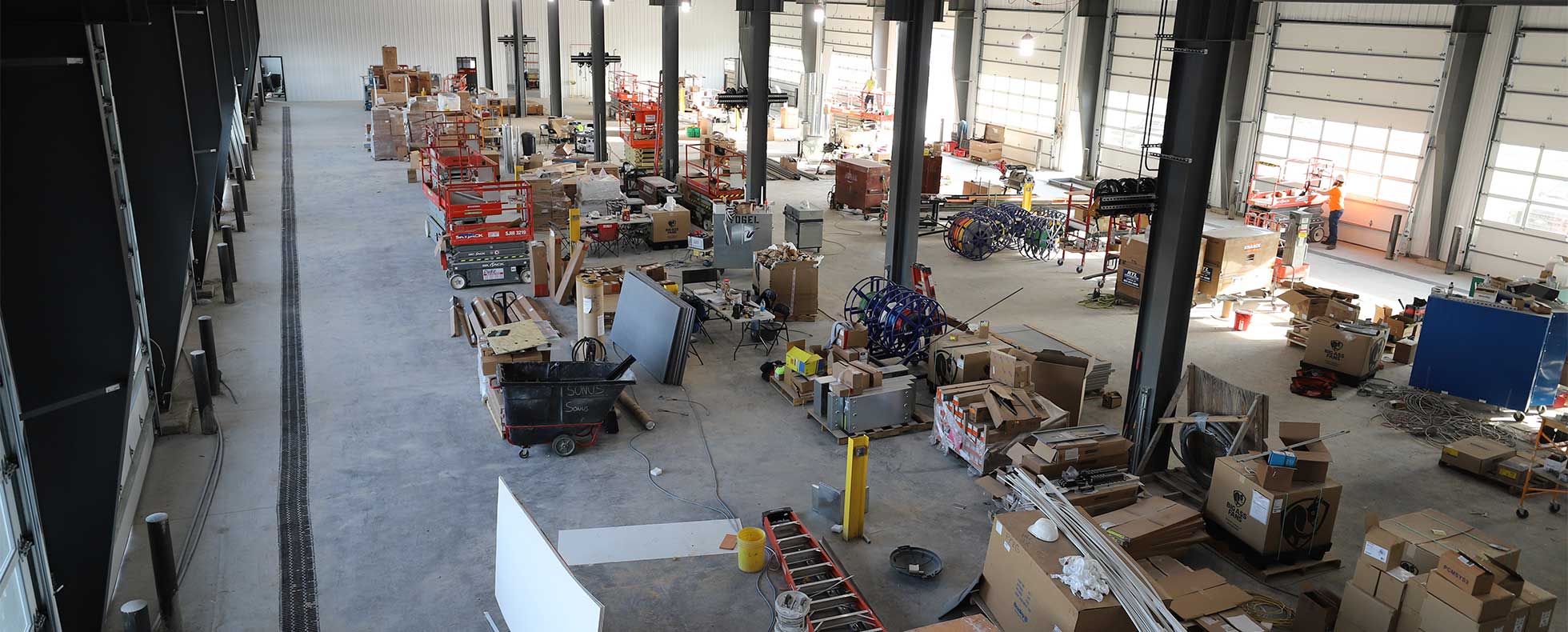 Construction Progress at New RDO Equipment Co. Store in Dayton, MN