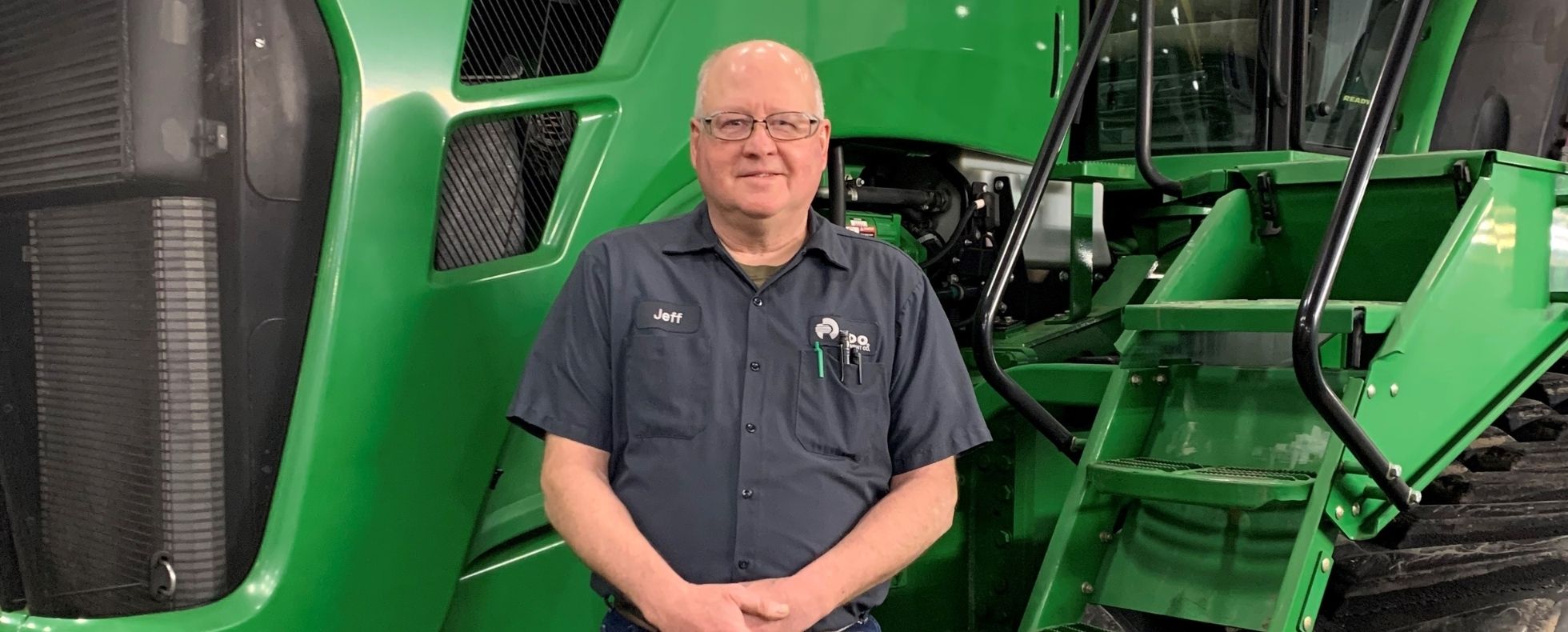 Jeff Krabbenhoft, Service Technician, Celebrates 45-year Career in a Lifetime in Agriculture
