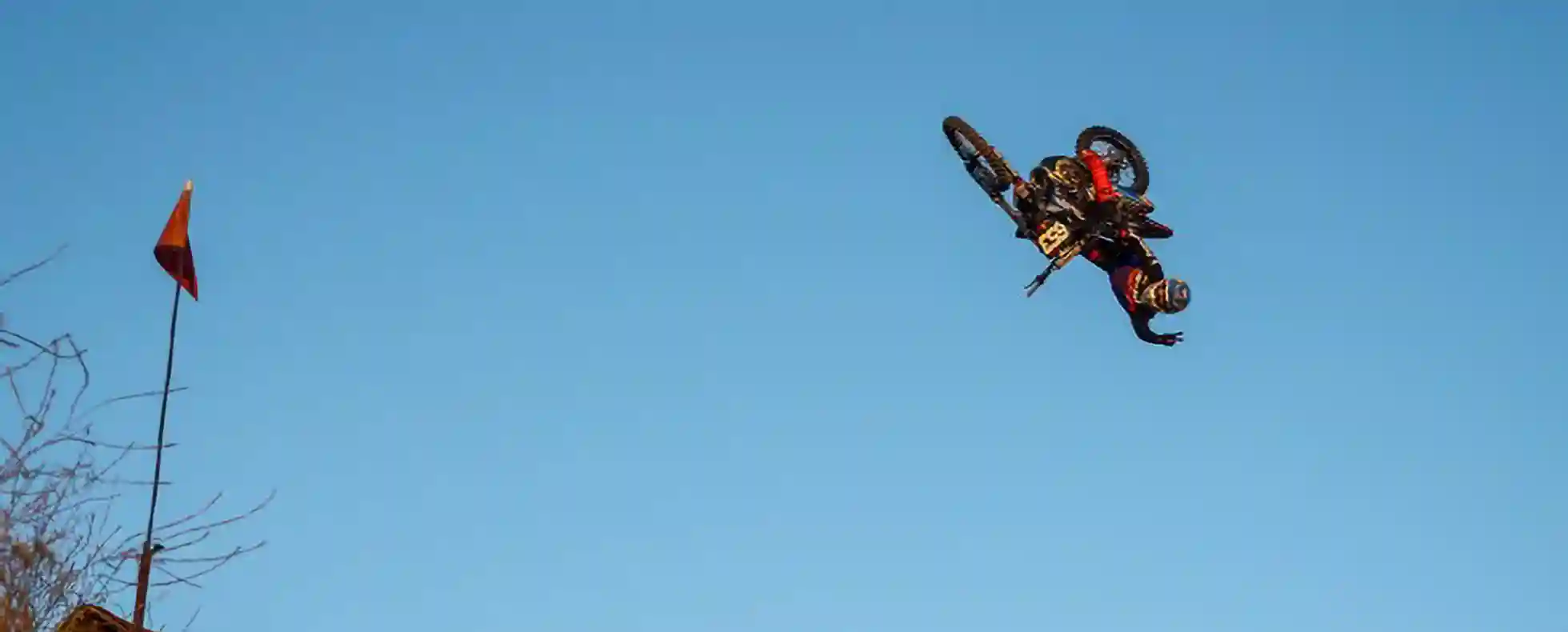 Big Machines, Big Ambitions and Big Air: Pro Motocross Freestyle Rider Builds Precise Quarter Pipe