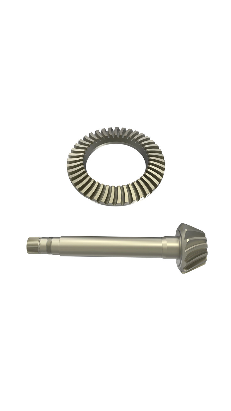 spiral bevel gear with pinion shaft