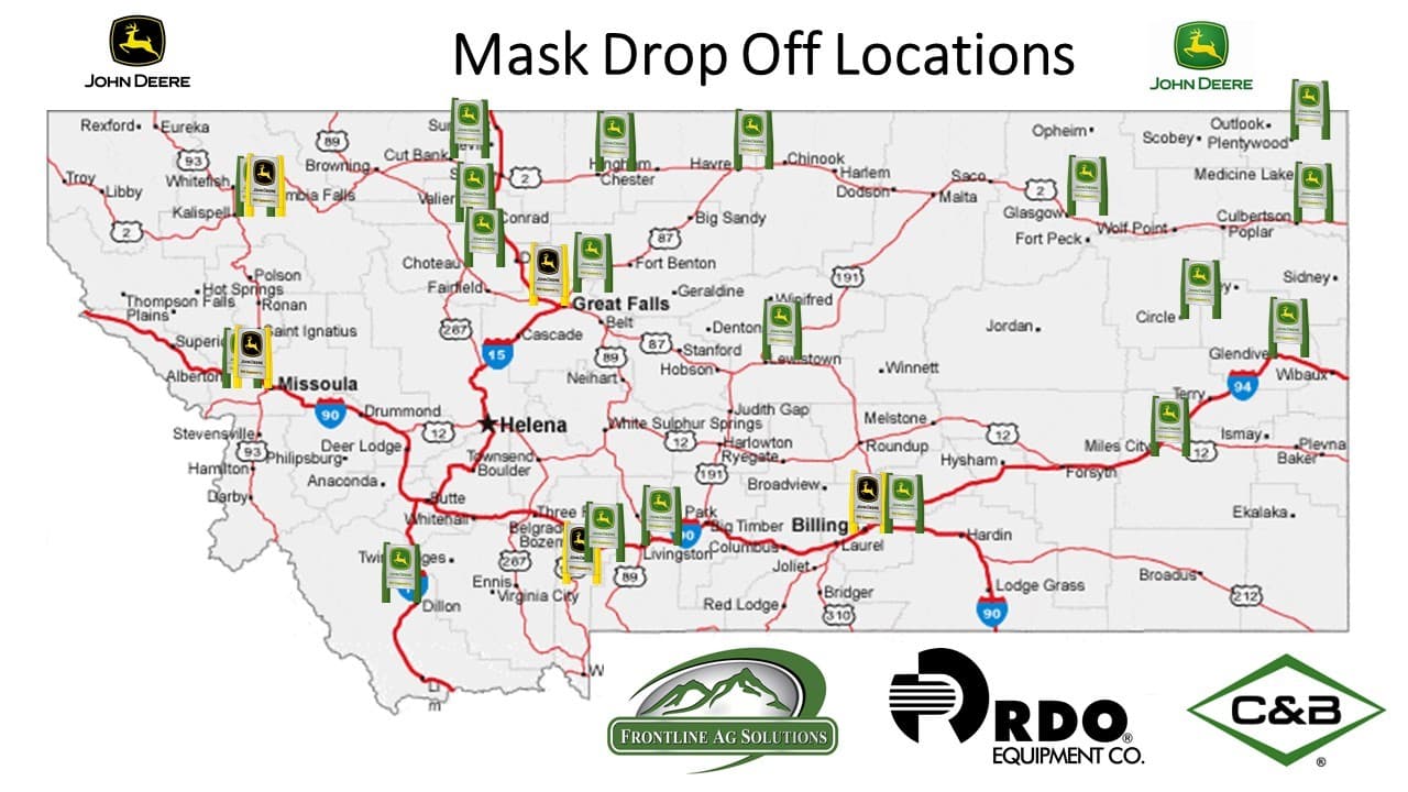 montana mask drop points