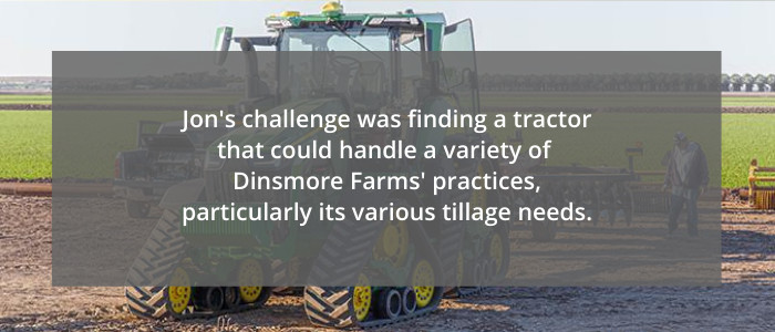 Tractors for tillage needs