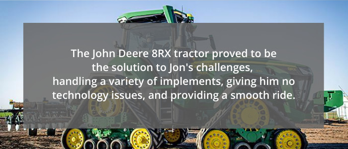 John Deere 8RX Tractor