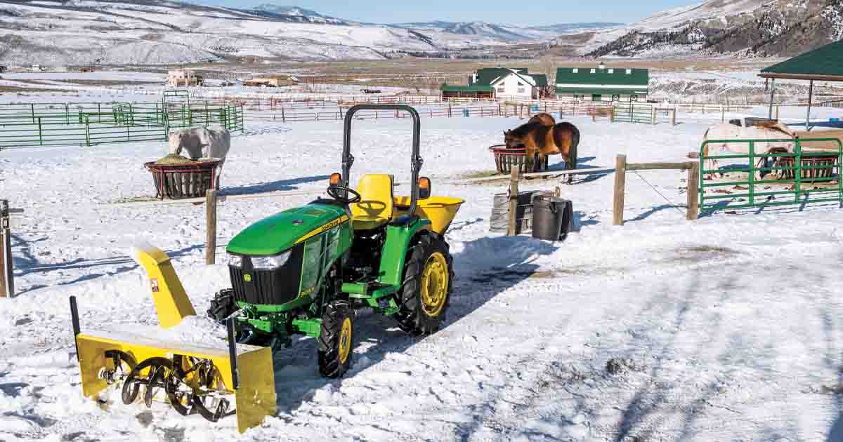 Best Snow Removal Attachments for Compact Tractors | RDO Equipment Co.
